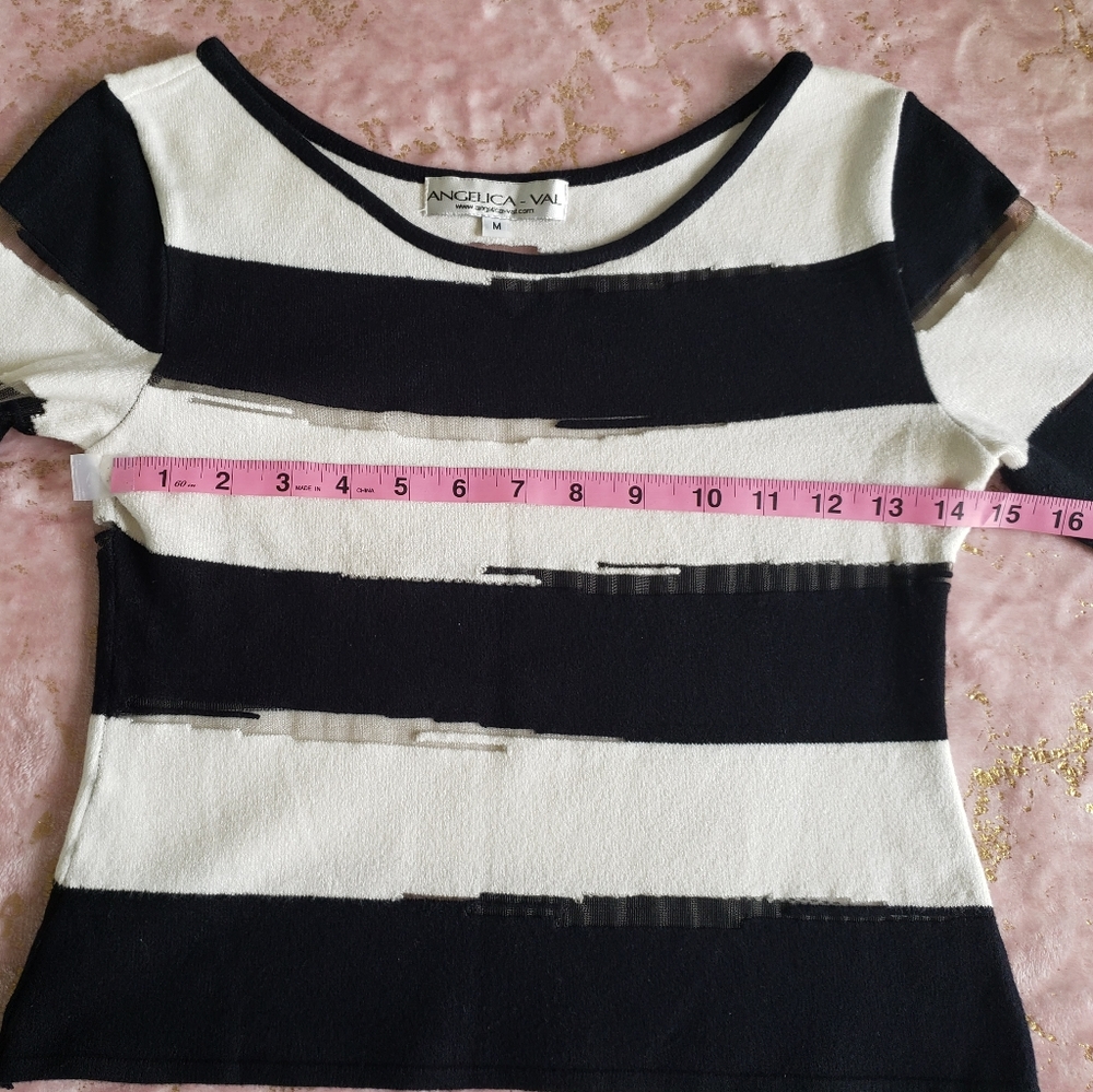 Angelica Val Stripe Blouse - Picture 10 of 14